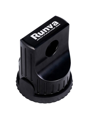 Manille bumper de treuil Runva - Noir V3