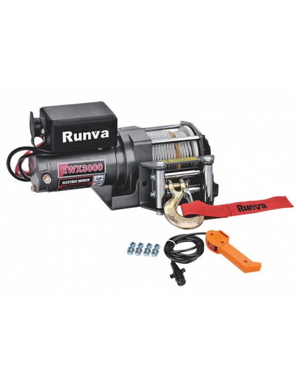 Treuil Electrique Runva 1360 kg 12v radio commande