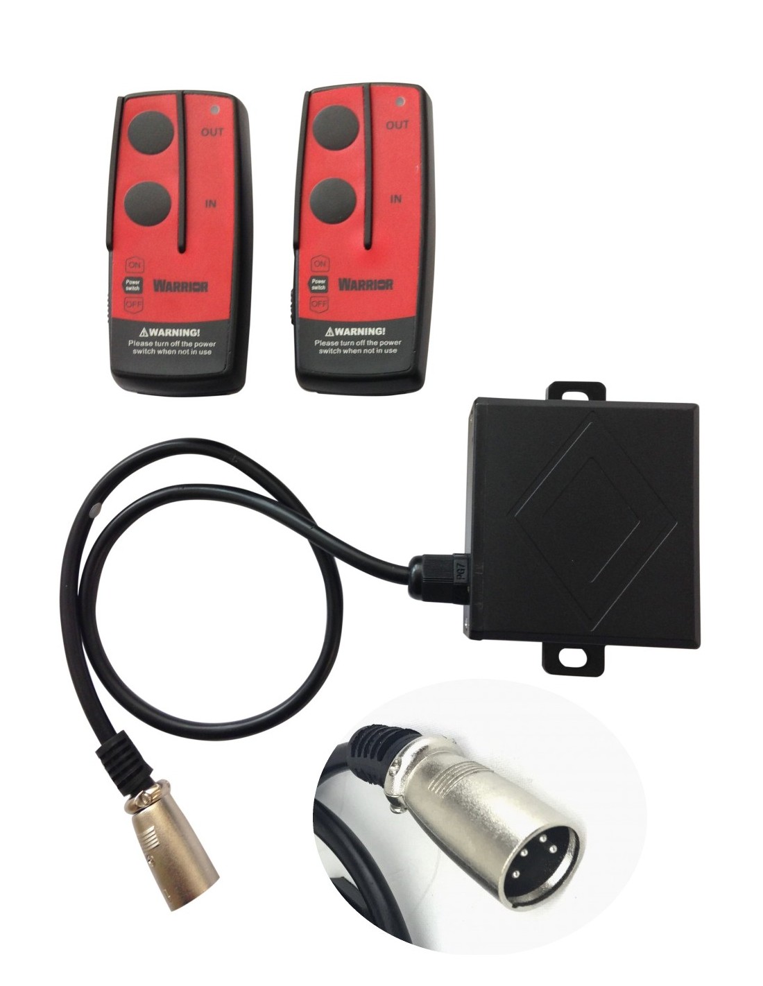 Kit de Télécommande de Treuil Aramox 12V, Kit de Récepteur D'émetteur de  Système de Télécommande sans Fil de Treuil électrique 434MHz pour Camion  ATV